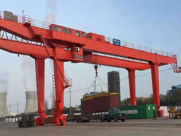 ​广西贺州轨道集装箱起重机公司40.5t/35m轨道吊稳定性好
