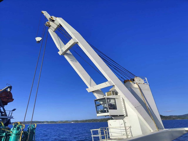 湖北武汉船用起重机厂家船用起重机可变幅 可靠性高